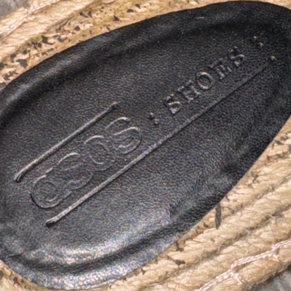 EUC ASOS JAC Embroidery Espadrille Sandals Floral Lace Up Size 9 Wide 9W - Picture 8 of 9